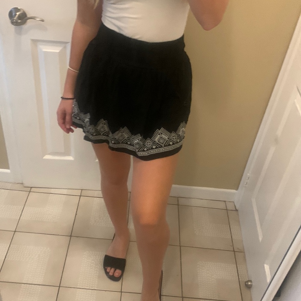 Black skirt